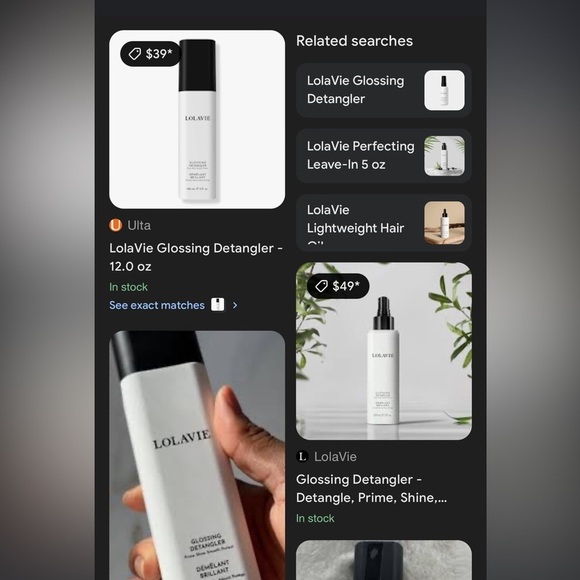 Lolavie Glossing Detangler - Picture 5 of 5